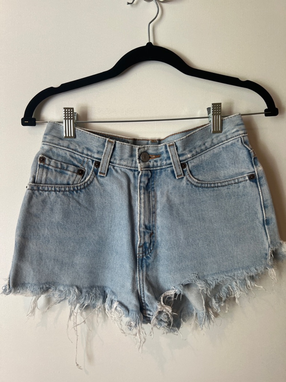 Levi’s Micro-mini Frayed Hem Women's Shorts